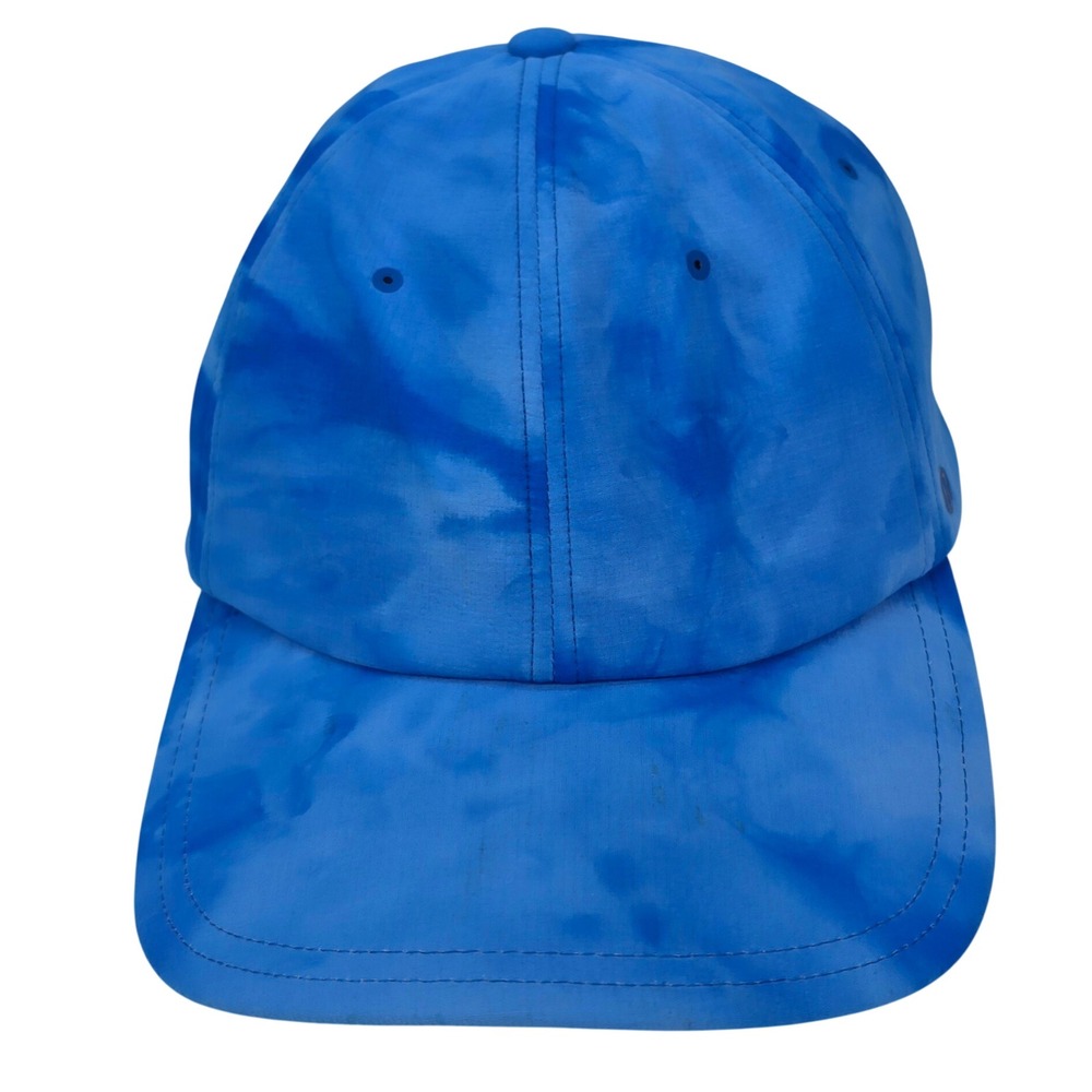 Lululemon Days Shade Ball Cap Ripstop OS Blue Tie Dye Adjustable Hat Sporty NEW